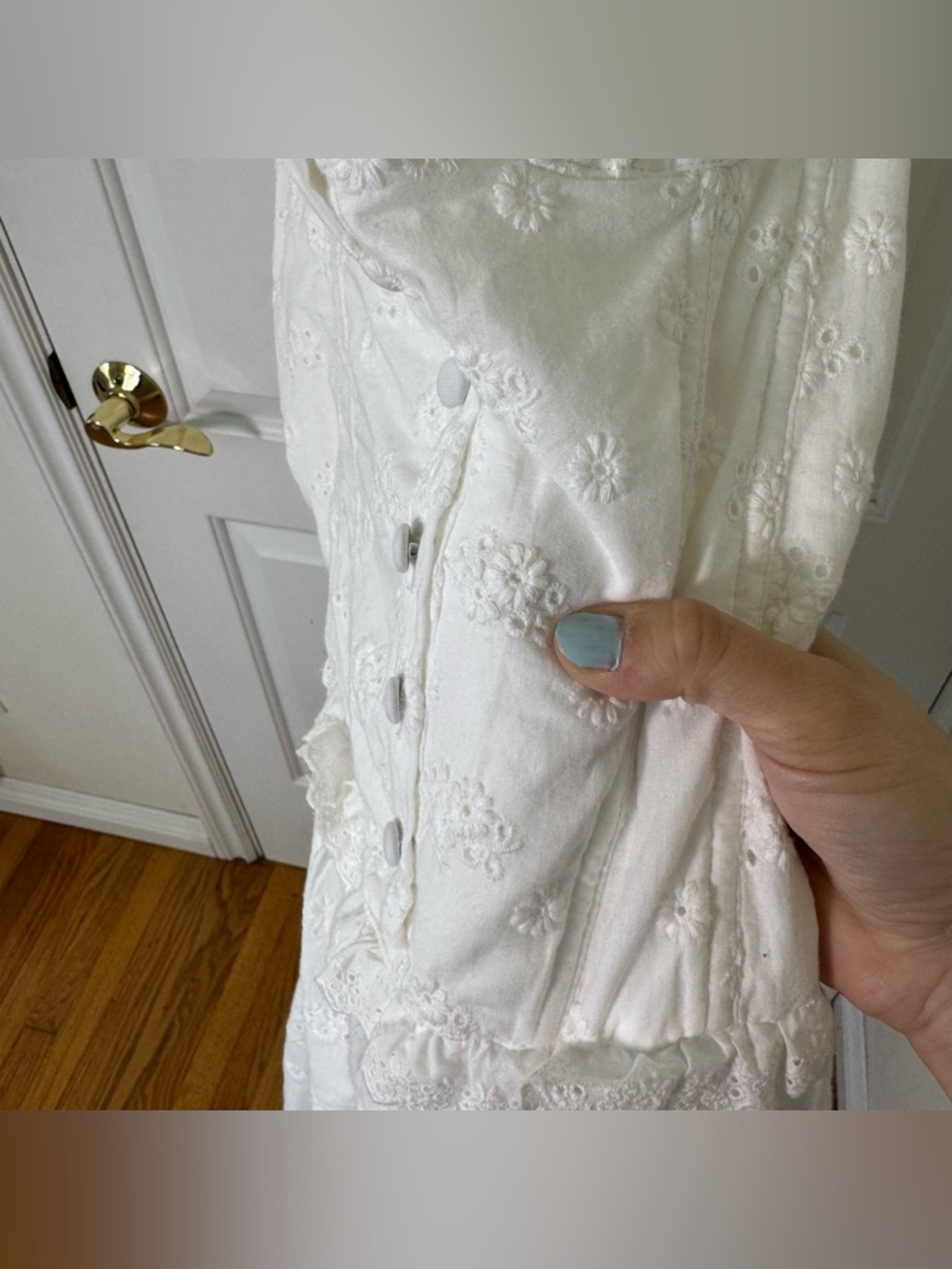 For Love And Lemons Marlow Mini Dress M Bridal Bachelorette - Picture 5 of 8